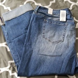 Torrid boyfriend destructed crop